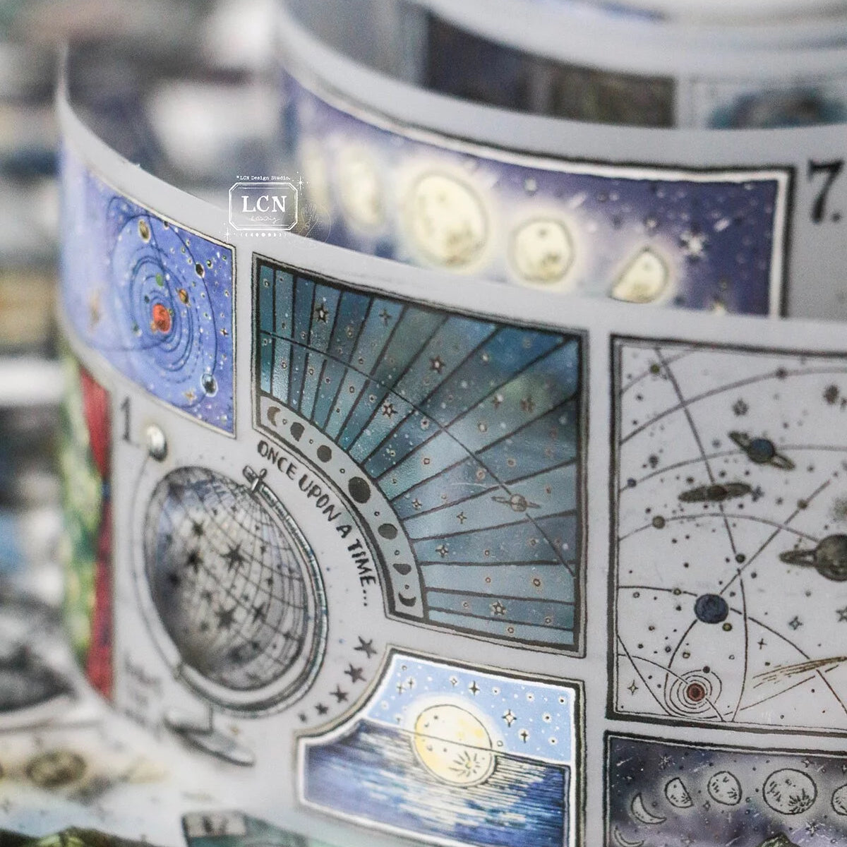 LCN Design Studio - UV Printing Matte PET Tape - Beyond the Sky