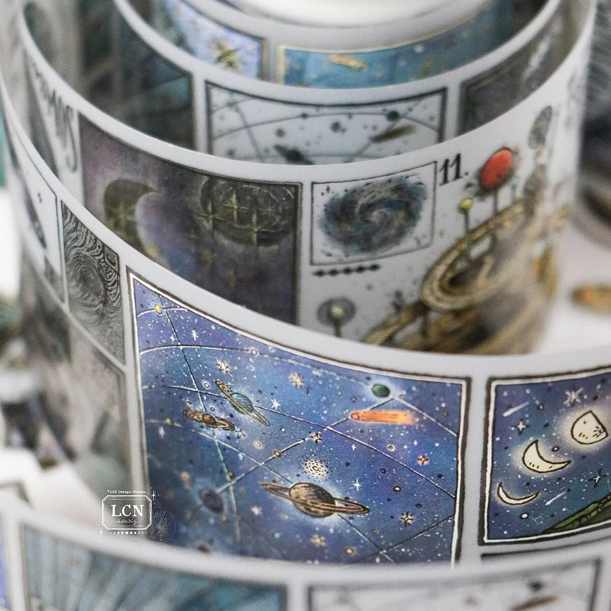 LCN Design Studio - UV Printing Matte PET Tape - Beyond the Sky