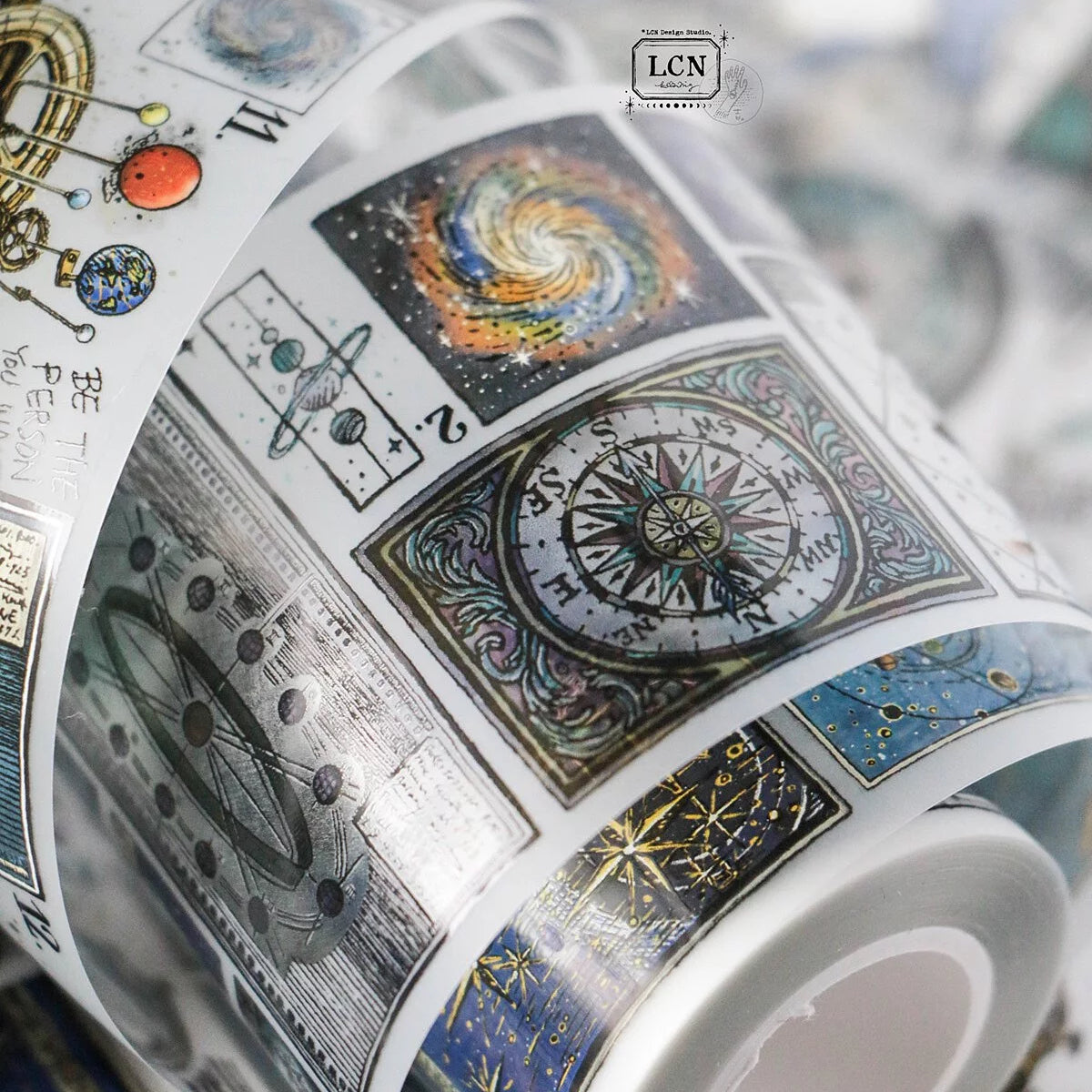 LCN Design Studio - UV Printing Matte PET Tape - Beyond the Sky