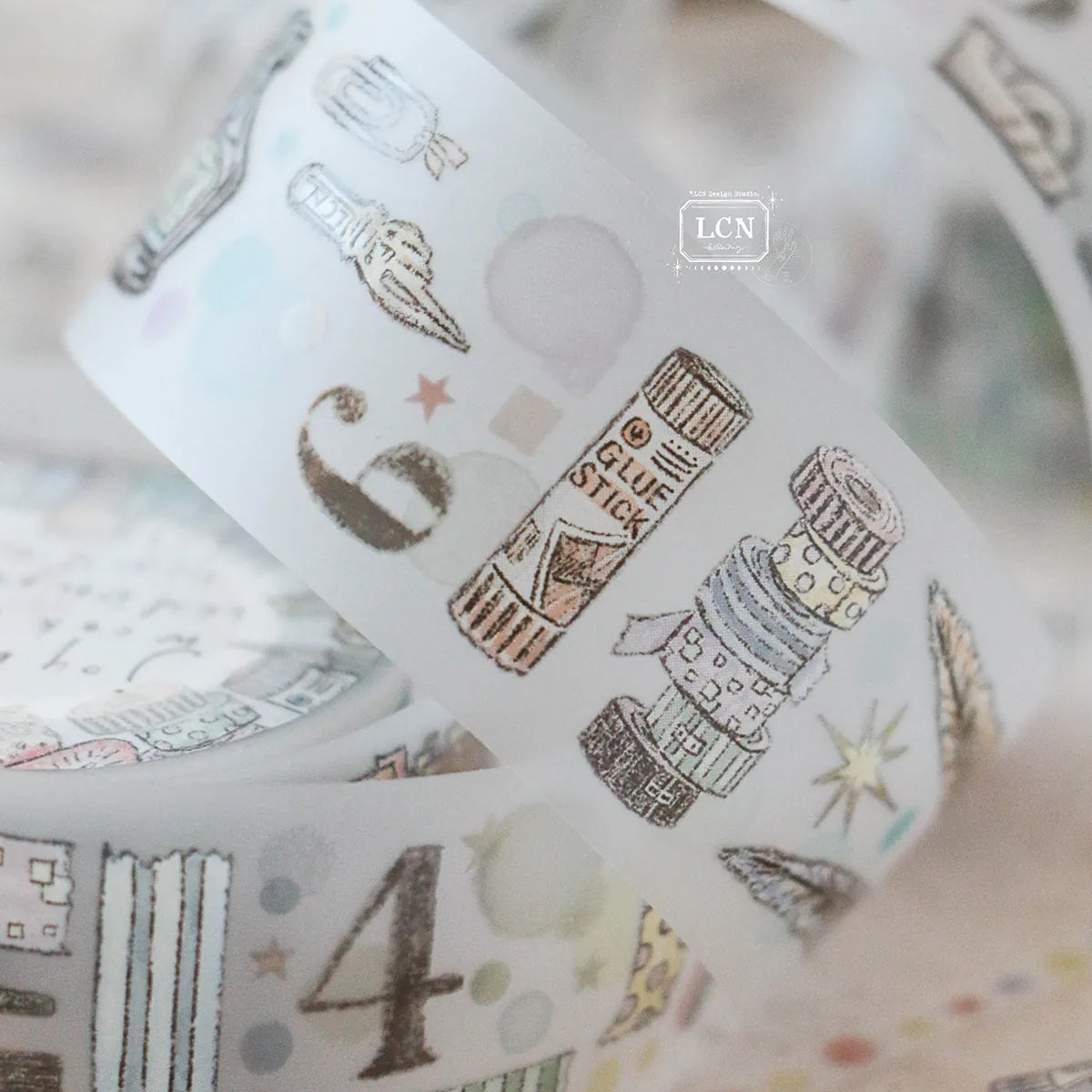 LCN Design Studio - UV Printing Matte PET Tape - Joy Bringer