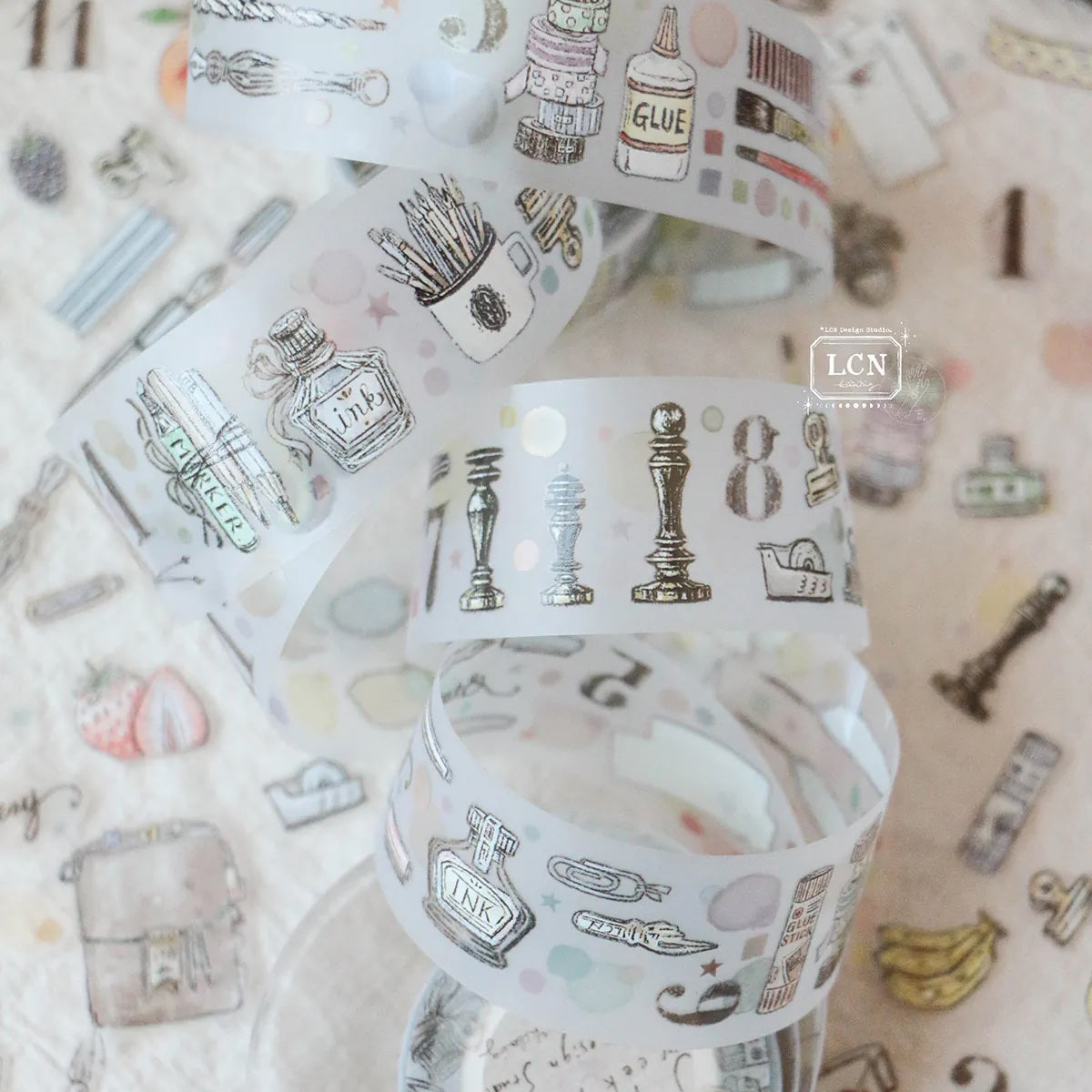 LCN Design Studio - UV Printing Matte PET Tape - Joy Bringer