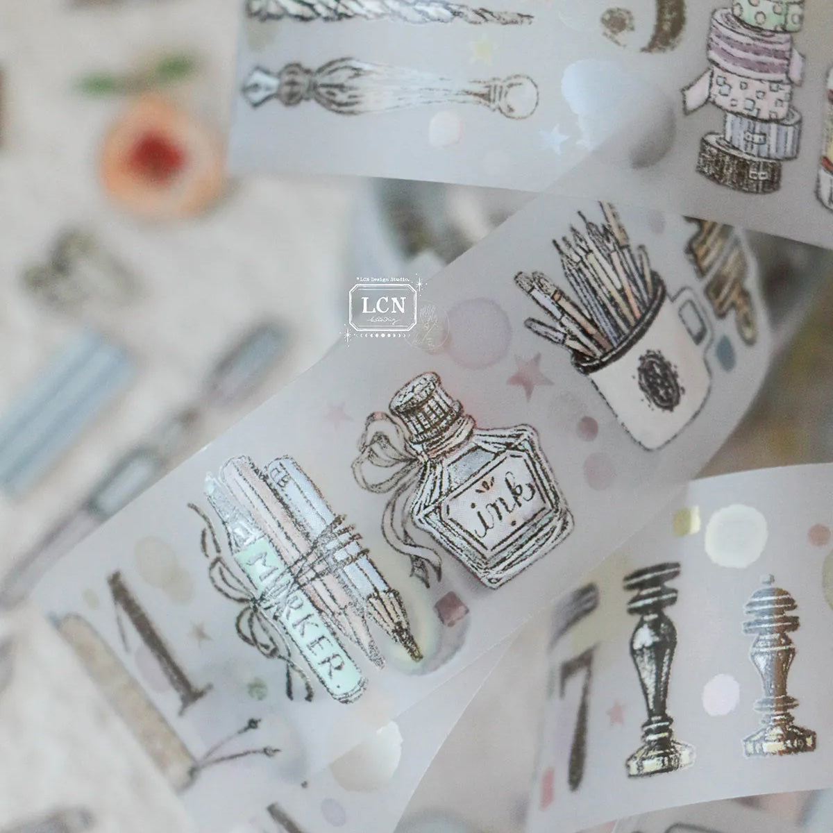 LCN Design Studio - UV Printing Matte PET Tape - Joy Bringer