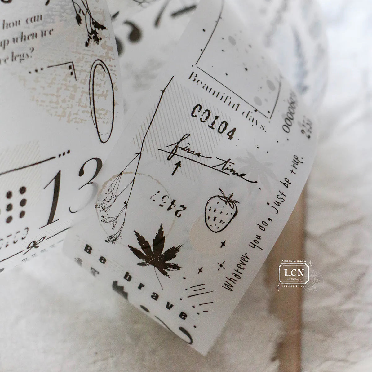 LCN Design Studio - UV Printing Matte PET Tape - This and That