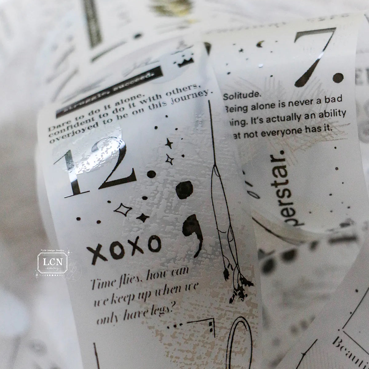 LCN Design Studio - UV Printing Matte PET Tape - This and That