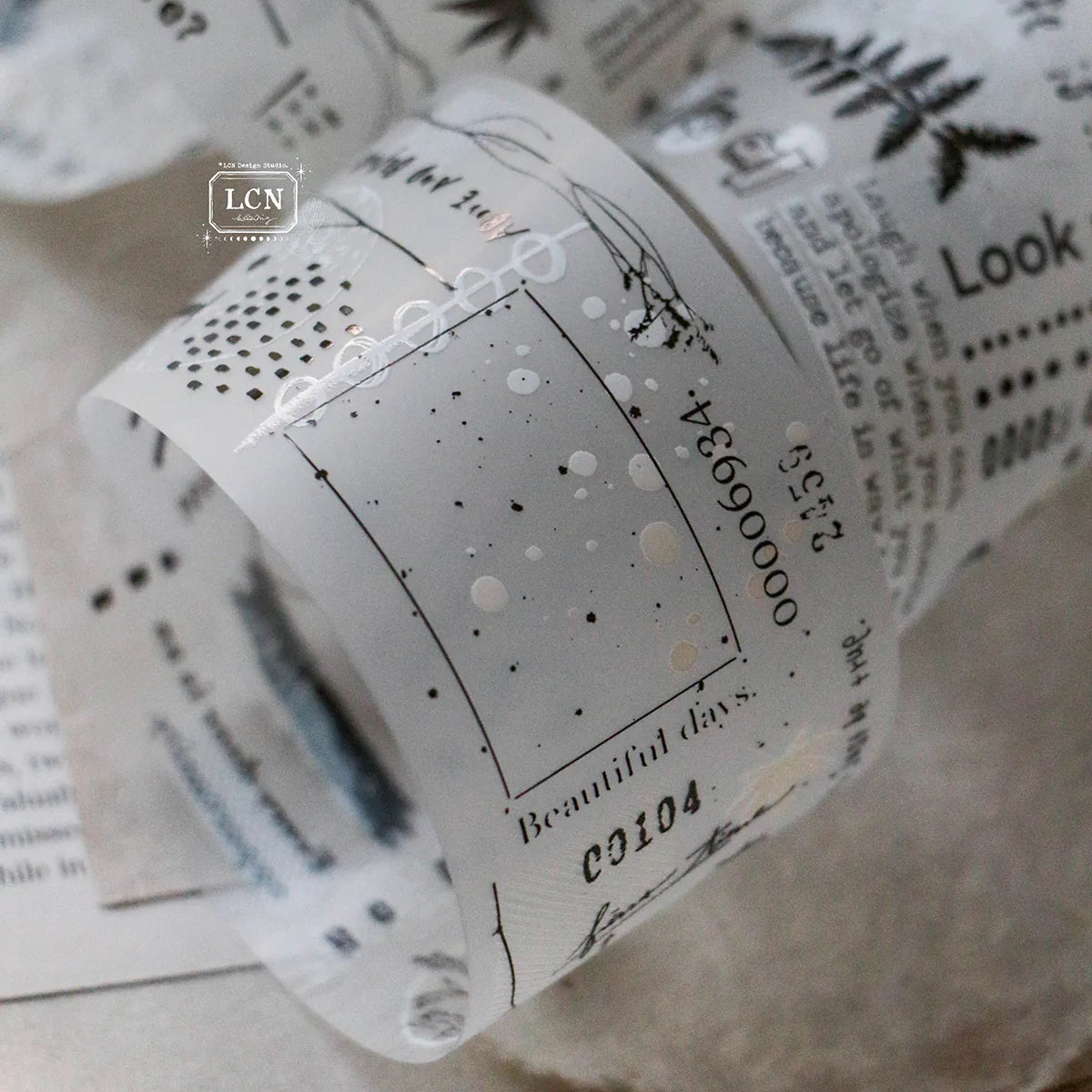 LCN Design Studio - UV Printing Matte PET Tape - This and That