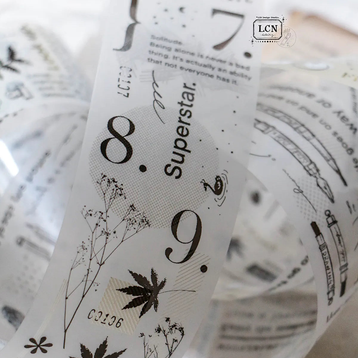 LCN Design Studio - UV Printing Matte PET Tape - This and That