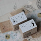 LCN Design Studio - Wooden Rubber Stamp Set - In the Sky