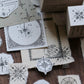 LCN Design Studio - Wooden Rubber Stamp Set - Nebula