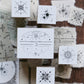 LCN Design Studio - Wooden Rubber Stamp Set - Nebula