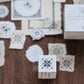 LCN Design Studio - Wooden Rubber Stamp Set - Nebula
