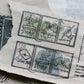 LCN Design Studio - Wooden Rubber Stamp Set - Tiny Signs