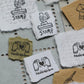 LCN Design Studio - Wooden Rubber Stamp Set - Tiny Signs