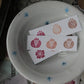LCN Design Studio - Wooden Rubber Stamp Set - Wagashi Flowers
