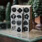 LCN Design Studio - Wooden Rubber Stamp Set - Wagashi Flowers