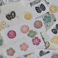 LCN Design Studio - Wooden Rubber Stamp Set - Wagashi Flowers