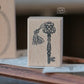 LCN Design Studio - Wooden Rubber Stamp - Skeleton Key
