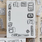 LCN Design Studio - Wooden Rubber Stamp - Travel Series - Travel 3