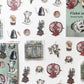 LCN Design Studio x Papier Platz - Washi Flake Stickers - Coffee Shop