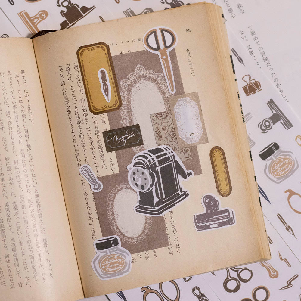 Loi Design - Die-Cut Masking Tape - Retro Stationery