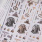 Loi Design - Die-Cut Masking Tape - Retro Stationery
