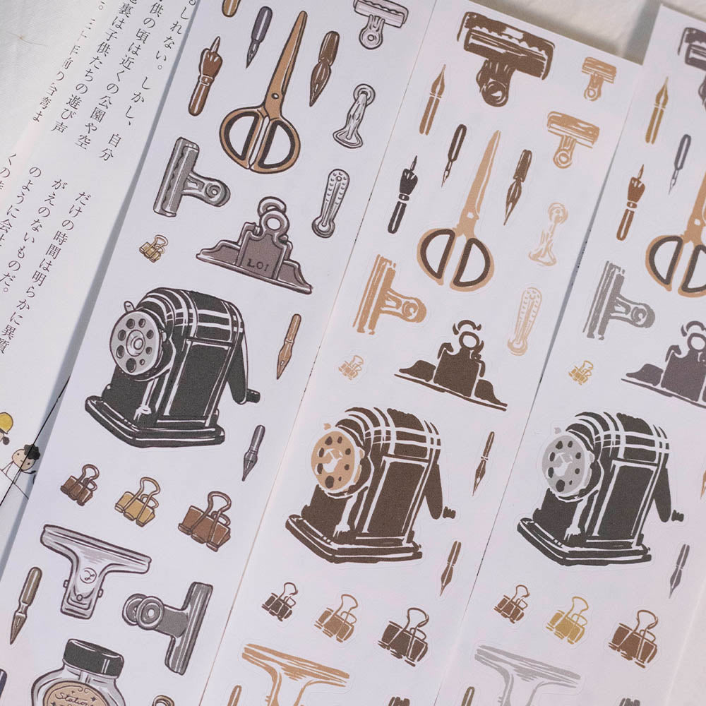 Loi Design - Die-Cut Masking Tape - Retro Stationery