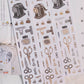 Loi Design - Die-Cut Masking Tape - Retro Stationery