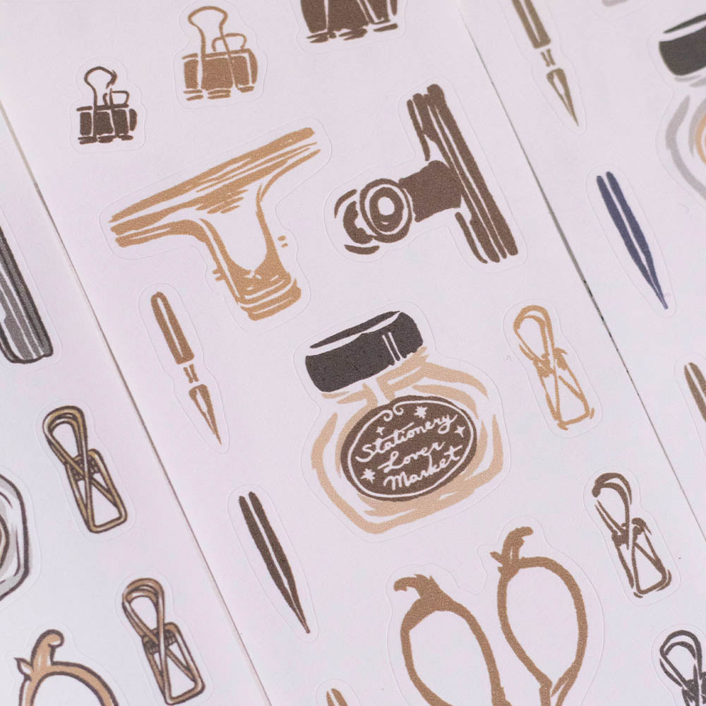 Loi Design - Die-Cut Masking Tape - Retro Stationery
