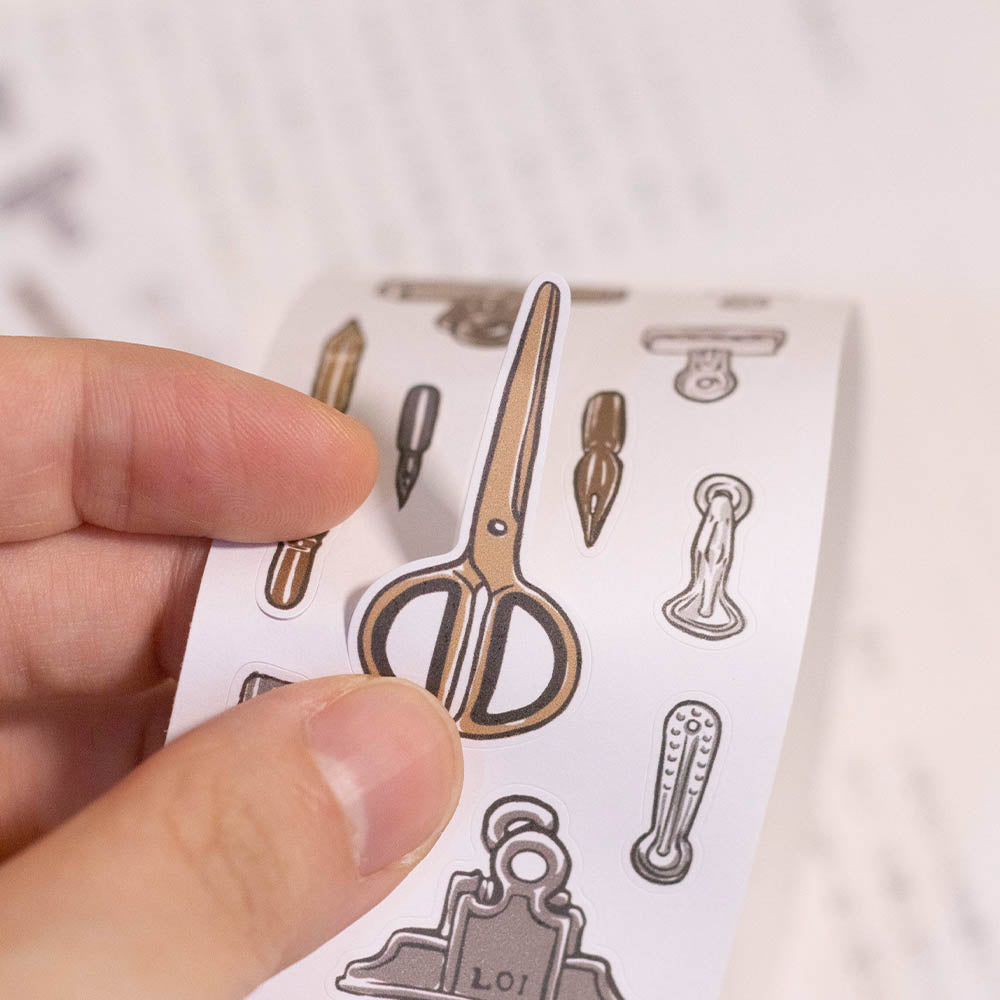 Loi Design - Die-Cut Masking Tape - Retro Stationery