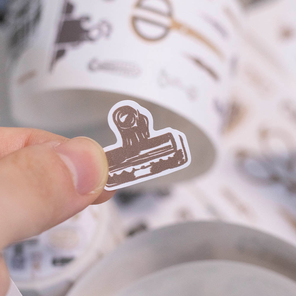 Loi Design - Die-Cut Masking Tape - Retro Stationery