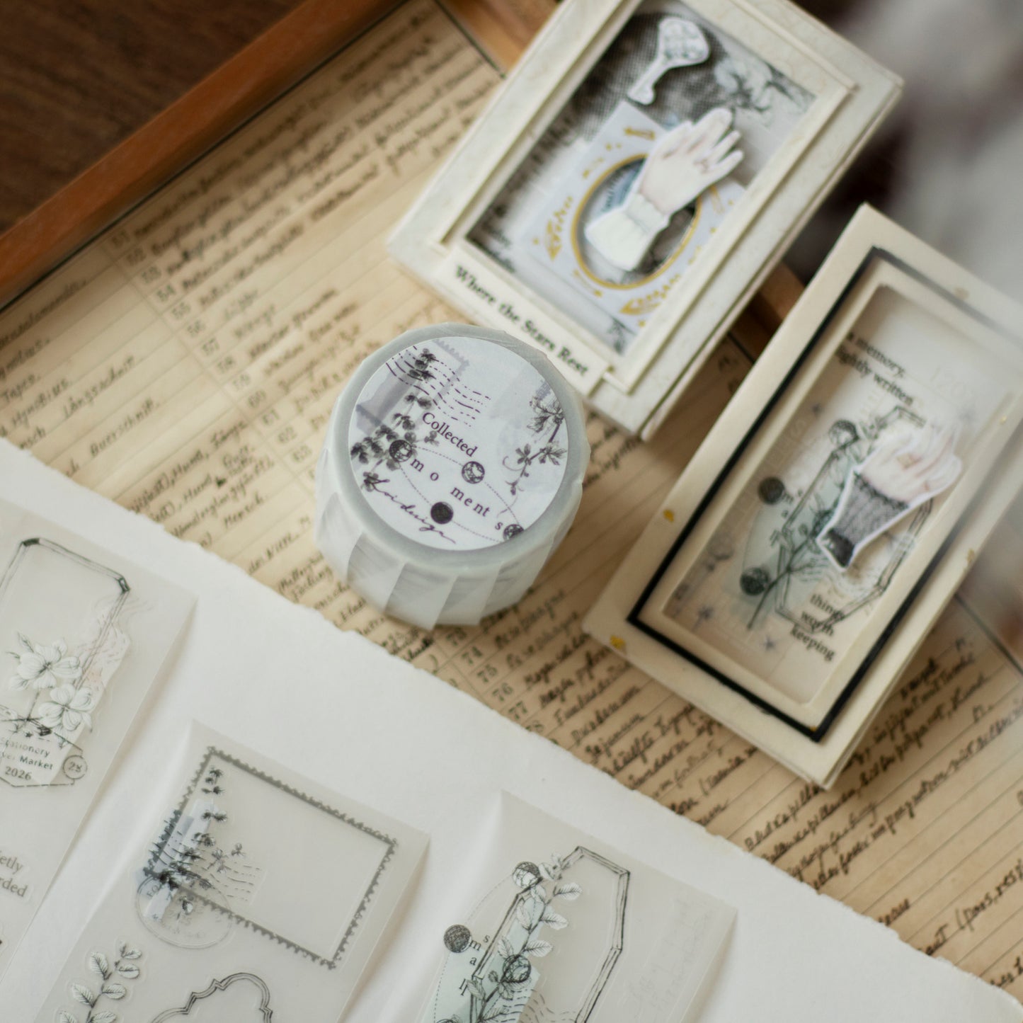 Loi Design - Die-Cut Matte PET Tape - Daily Series - Collected Moments
