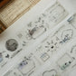 Loi Design - Die-Cut Matte PET Tape - Daily Series - Collected Moments