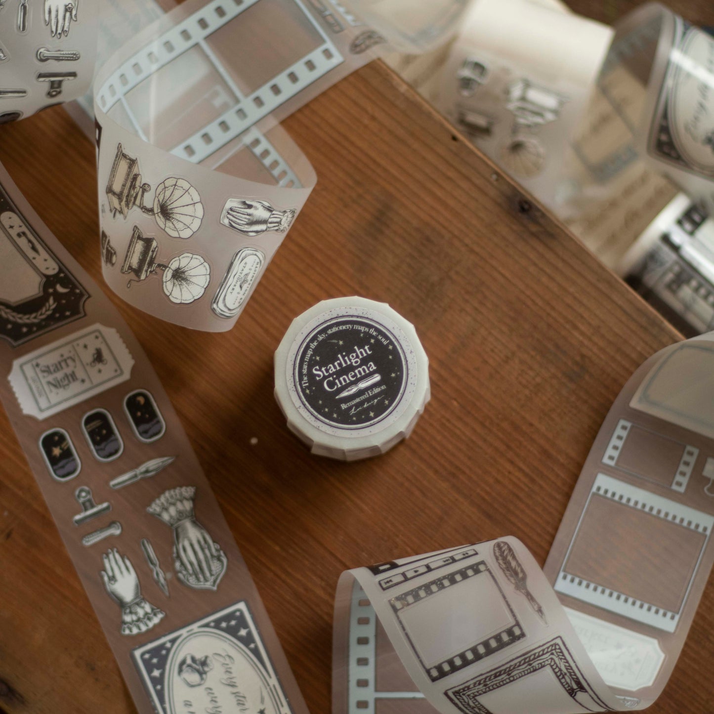 Loi Design - Die-Cut Matte PET Tape - Starlight Cinema