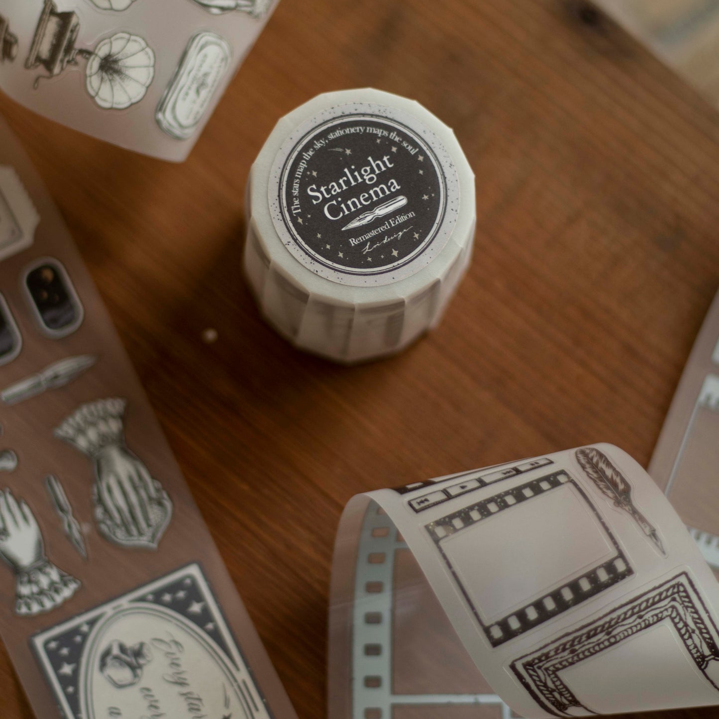 Loi Design - Die-Cut Matte PET Tape - Starlight Cinema