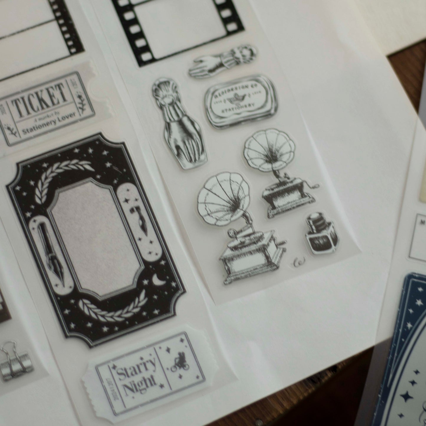 Loi Design - Die-Cut Matte PET Tape - Starlight Cinema