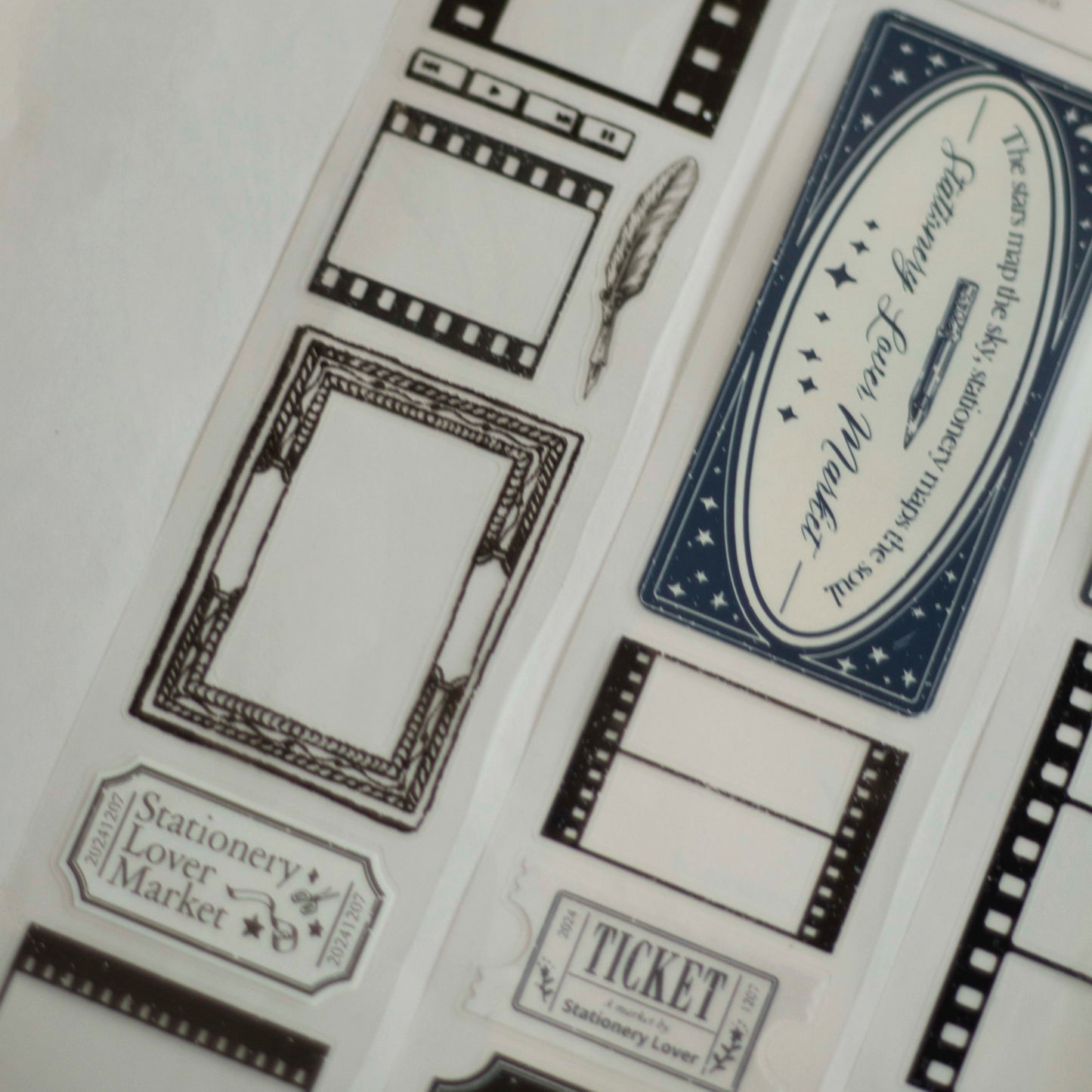Loi Design - Die-Cut Matte PET Tape - Starlight Cinema
