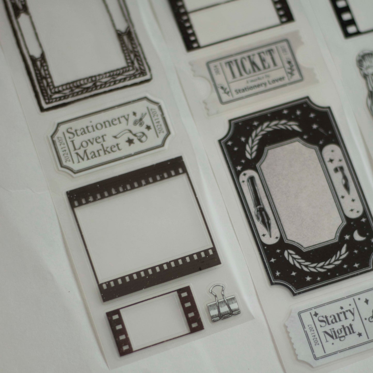 Loi Design - Die-Cut Matte PET Tape - Starlight Cinema