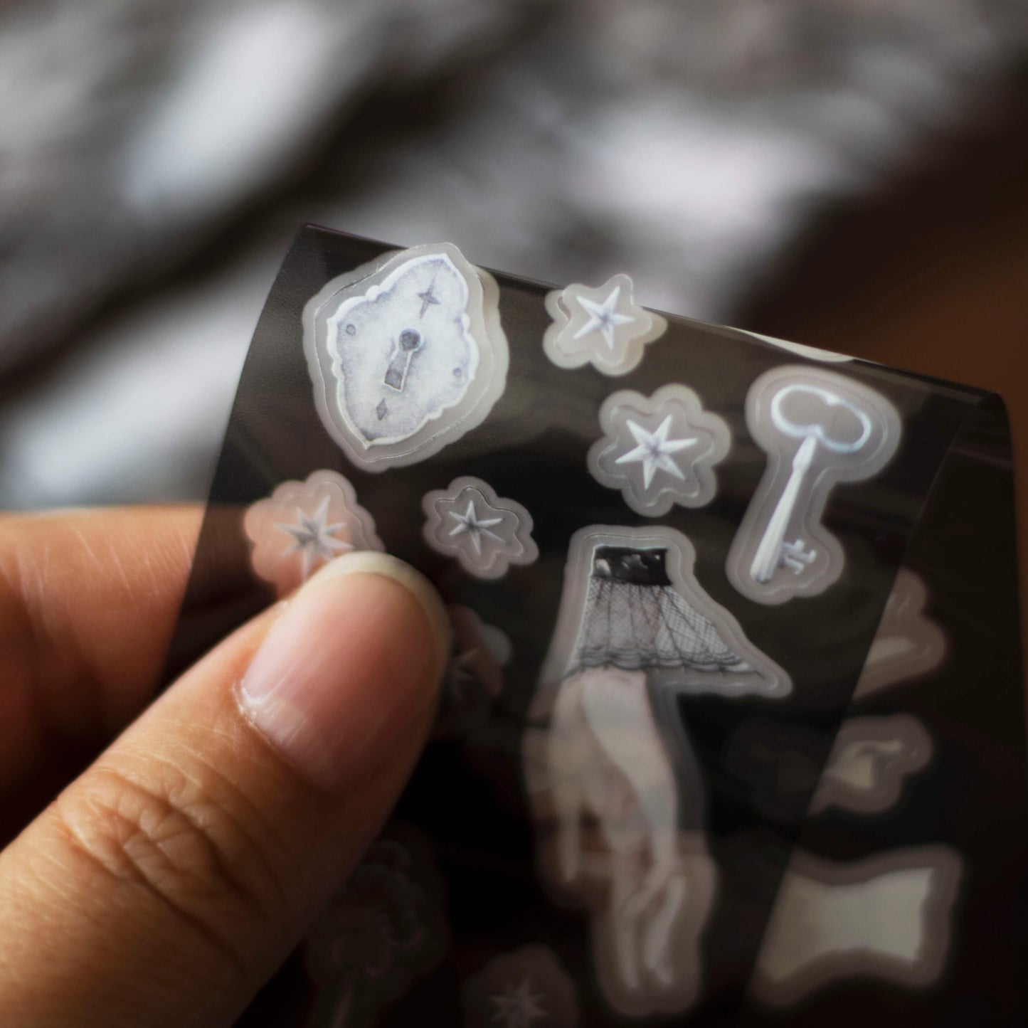 Loi Design - Die-Cut Matte PET Tape - Witch Series - Witch's Light Hotel