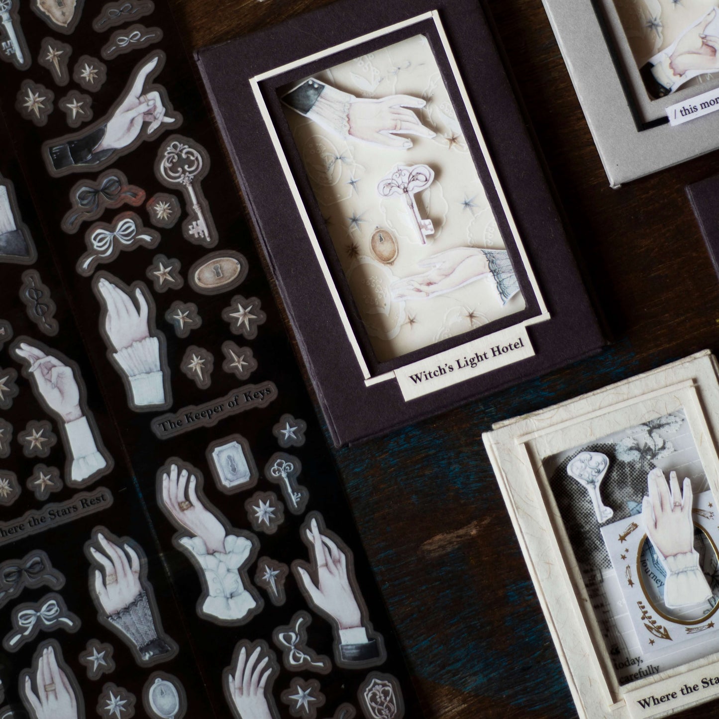 Loi Design - Die-Cut Matte PET Tape - Witch Series - Witch's Light Hotel