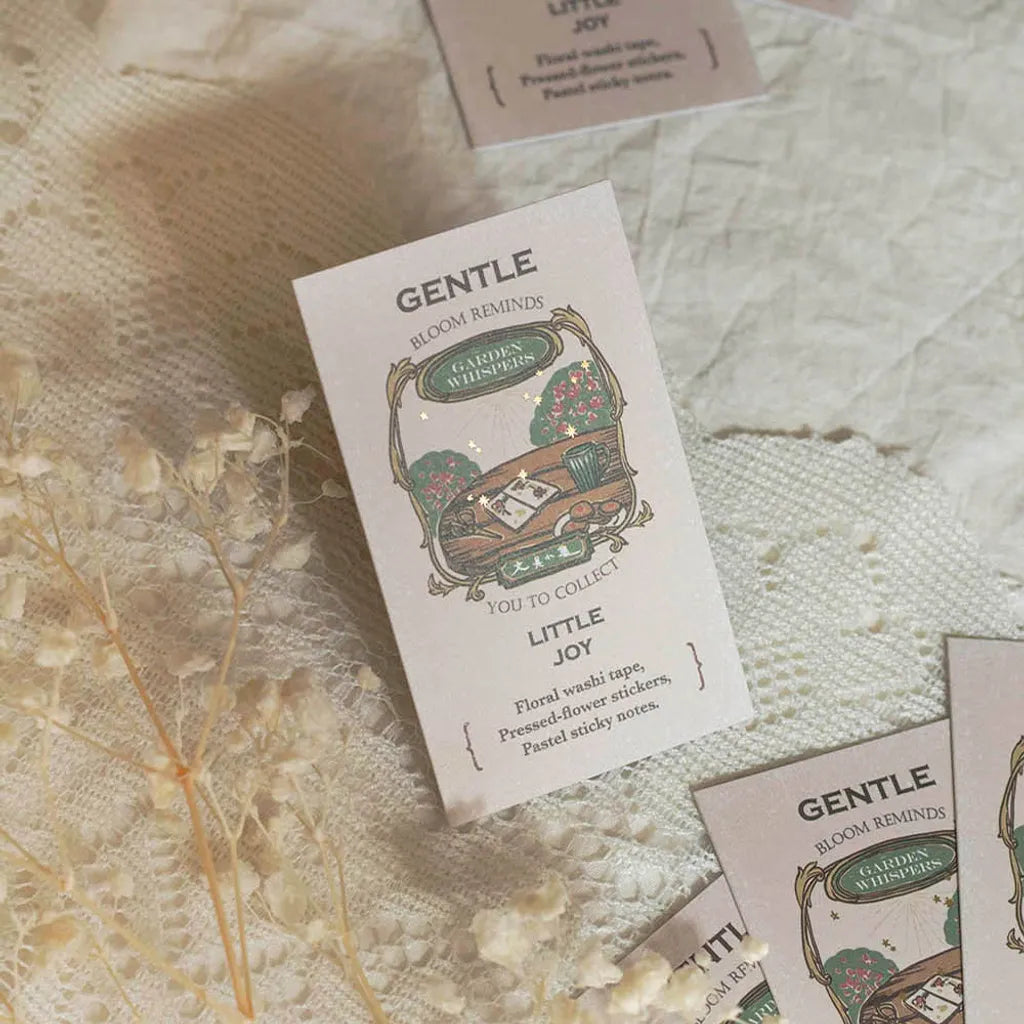Loi Design - Foil-Stamped Collage Card Pack - Stationery Fortune Sticks