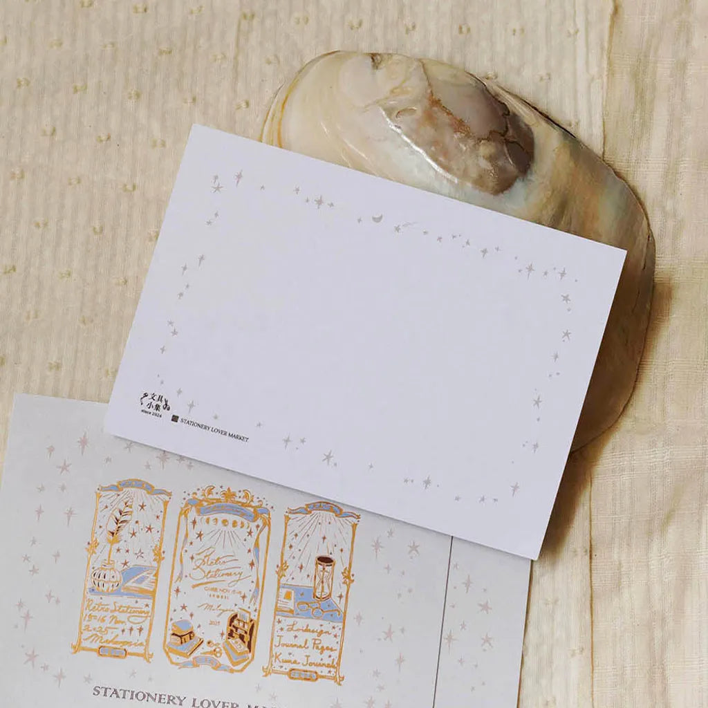 Loi Design - Foil-Stamped Postcard - On The Desk