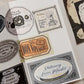 Loi Design - Foil-Stamped Sticker Set - Stars, Stationery & Travel