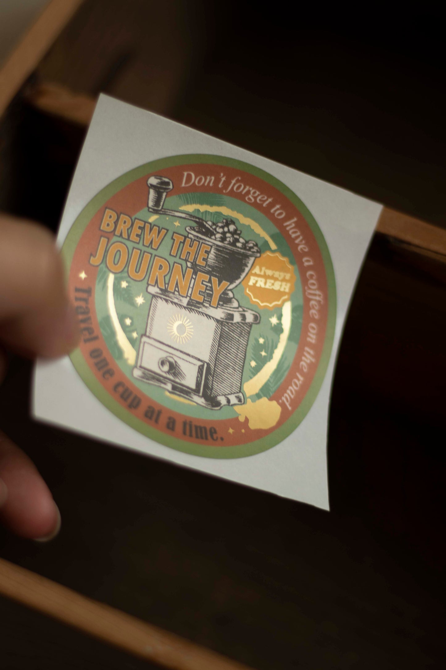 Loi Design - Foil-Stamped Sticker Set - The Next Journey
