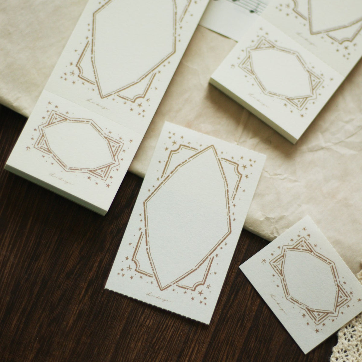 Loi Design - Memo Pad - Collecting Light Dots