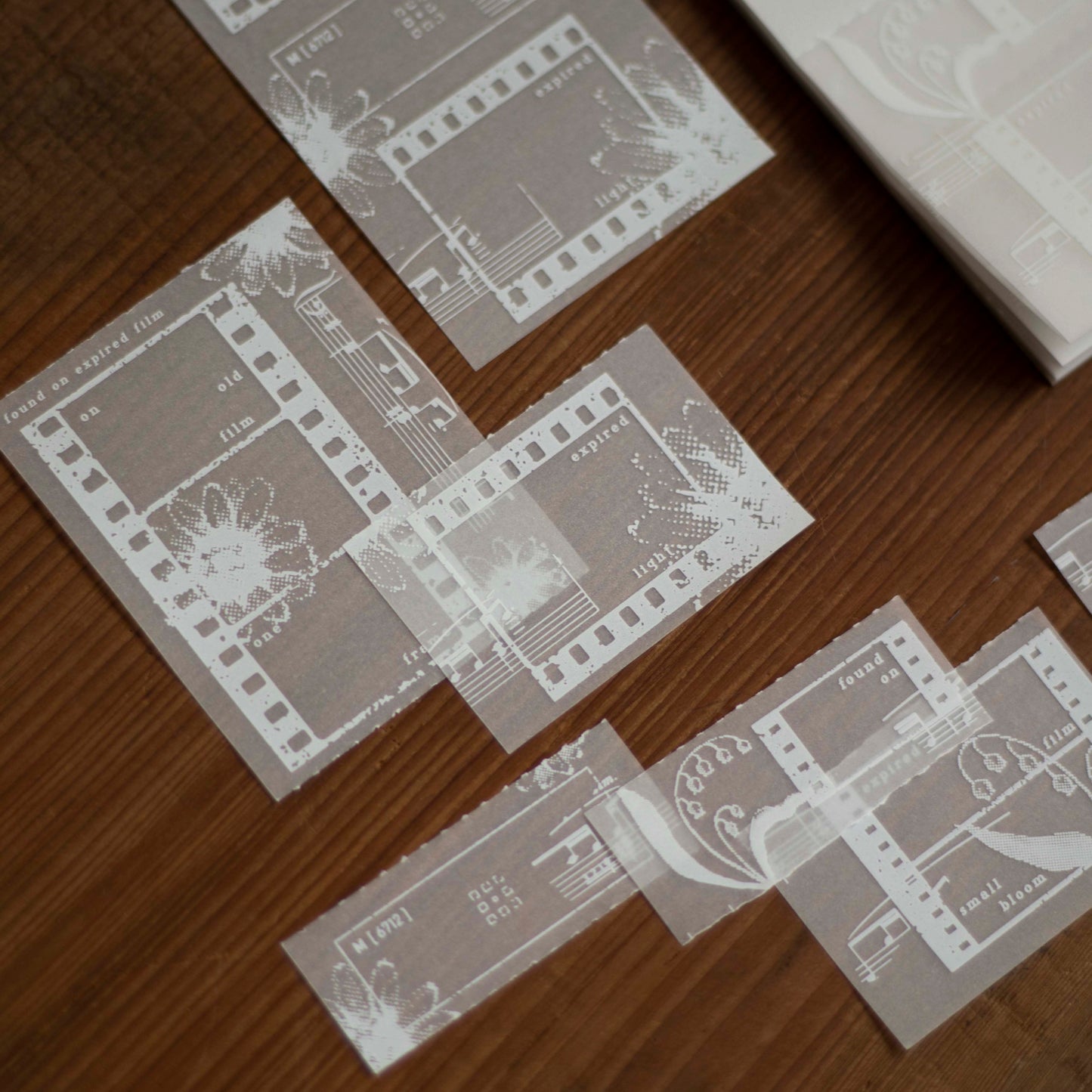 Loi Design - Memo Pad - Tracing Paper - Film Negative Collection