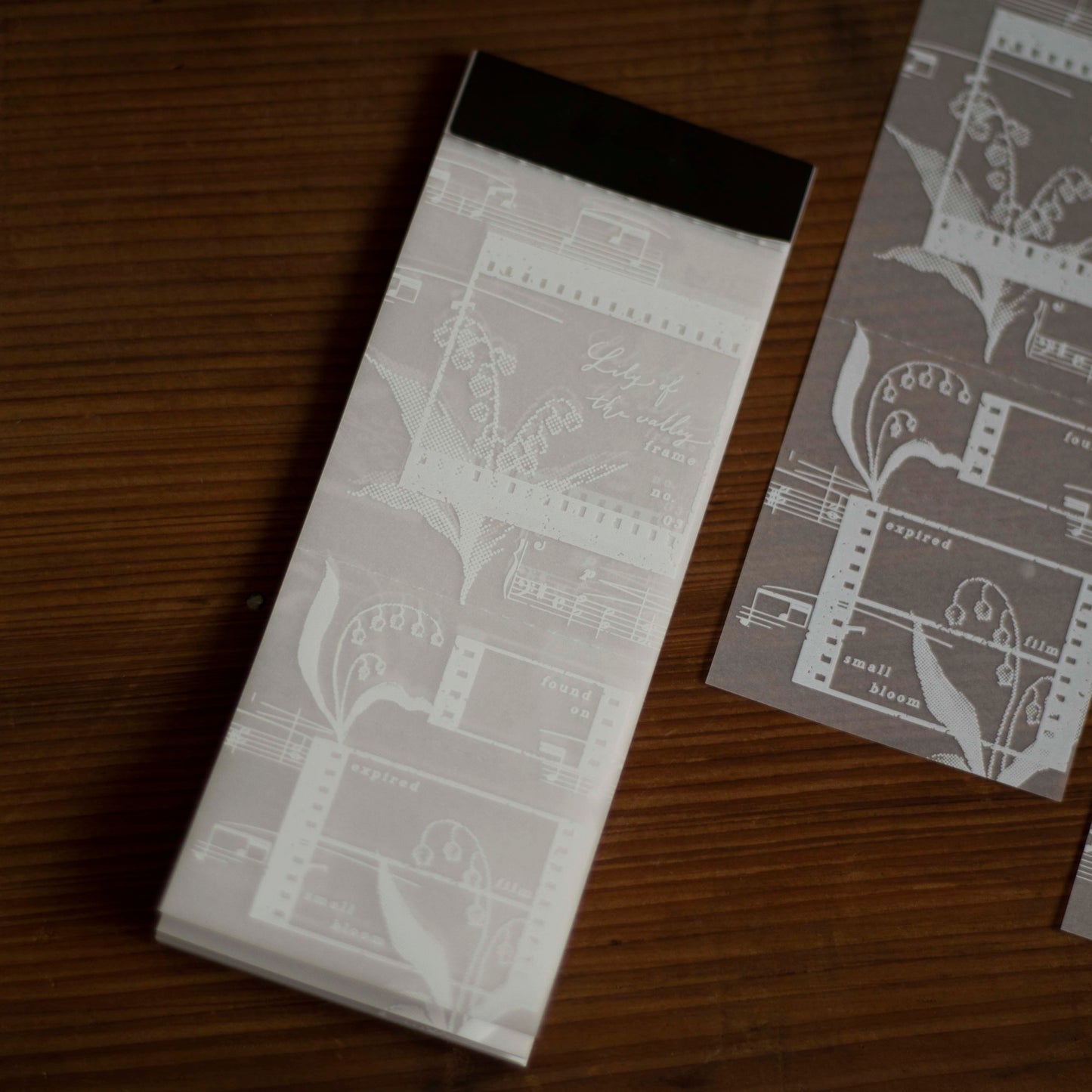 Loi Design - Memo Pad - Tracing Paper - Film Negative Collection