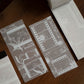 Loi Design - Memo Pad - Tracing Paper - Film Negative Collection