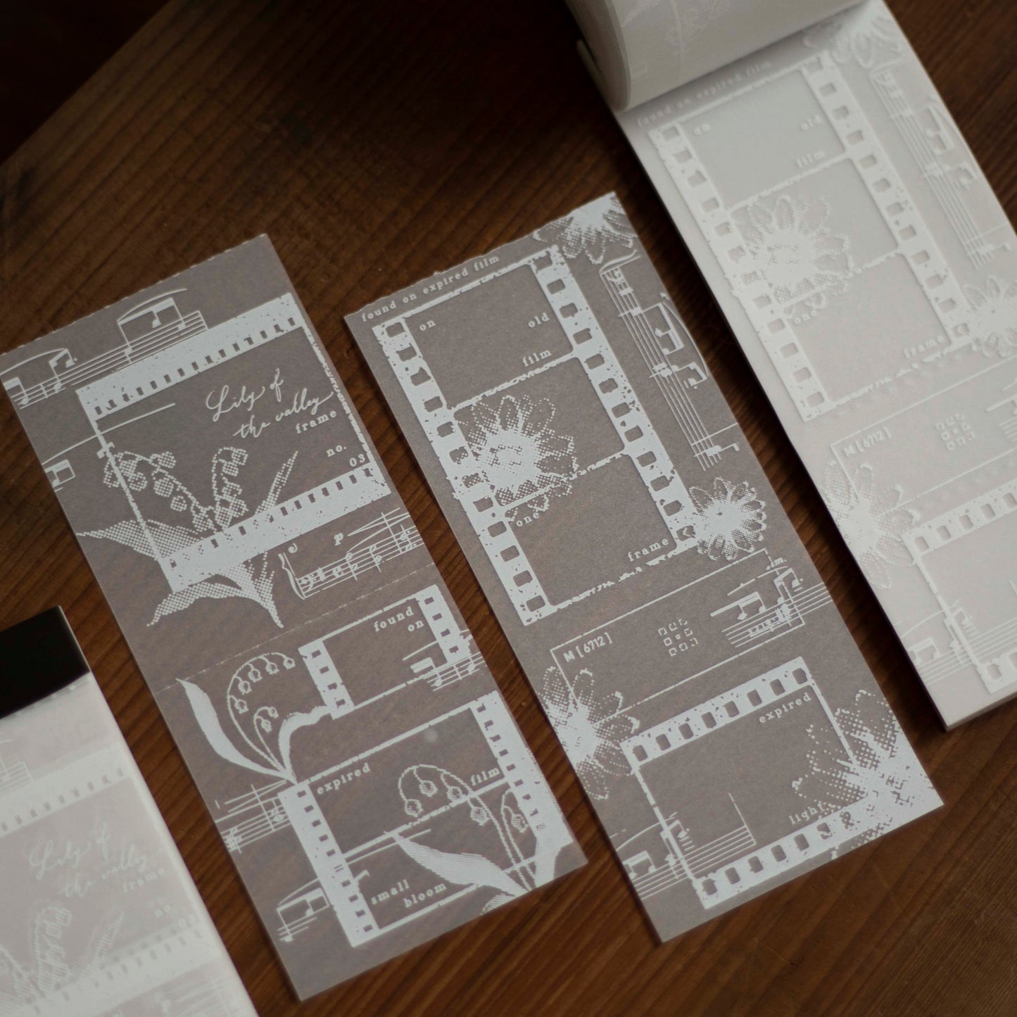 Loi Design - Memo Pad - Tracing Paper - Film Negative Collection