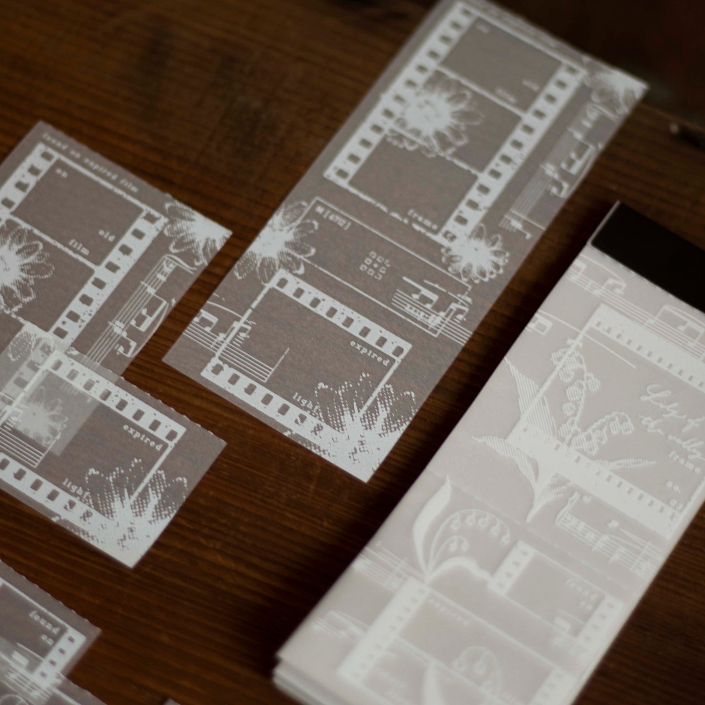 Loi Design - Memo Pad - Tracing Paper - Film Negative Collection
