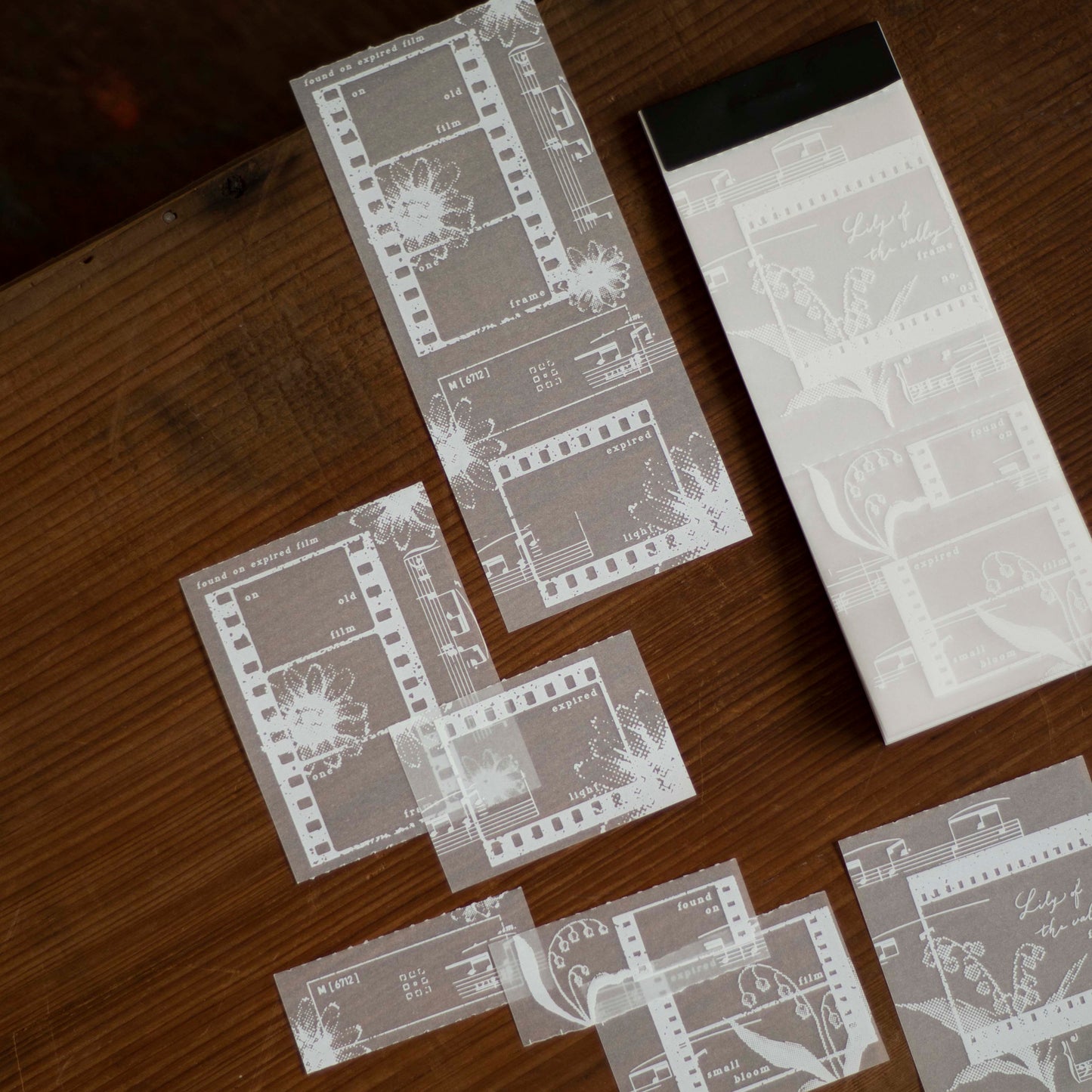 Loi Design - Memo Pad - Tracing Paper - Film Negative Collection