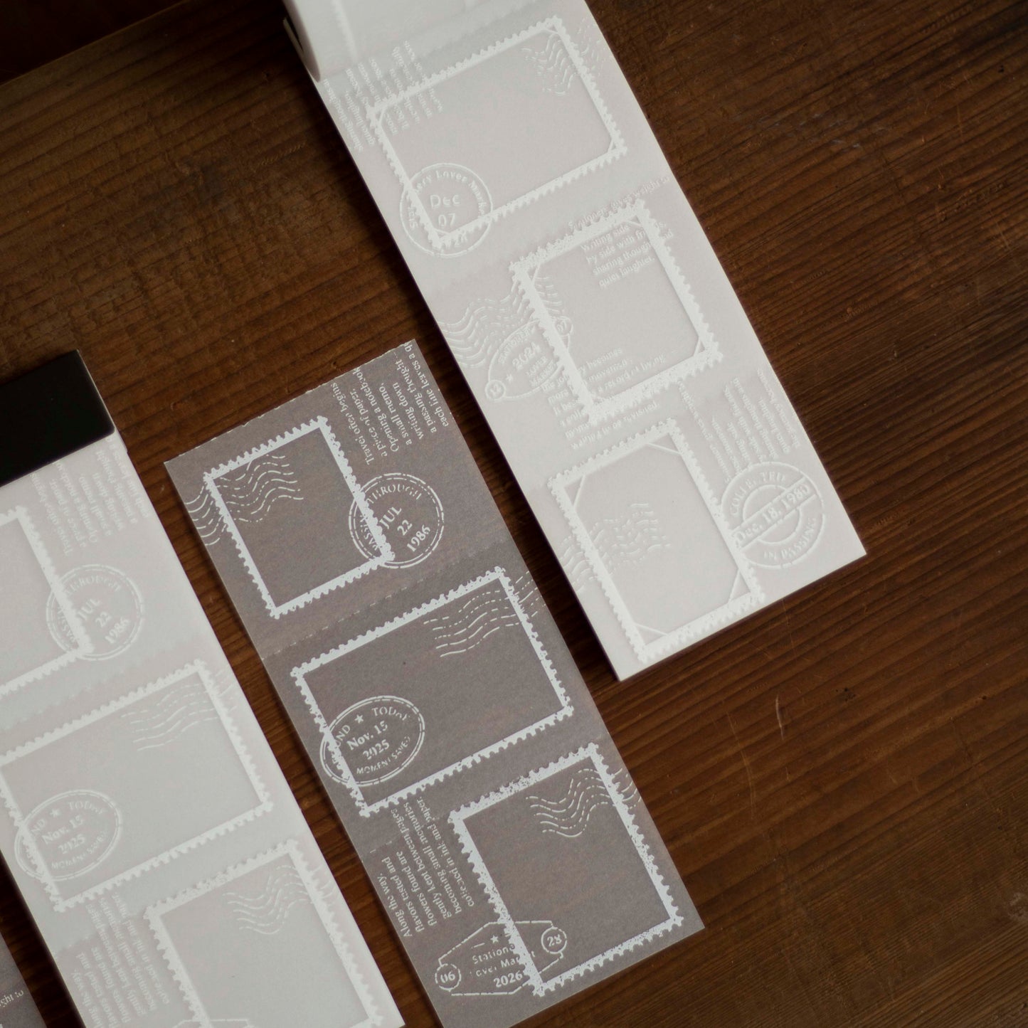 Loi Design - Memo Pad - Tracing Paper - Postage Stamp Collection